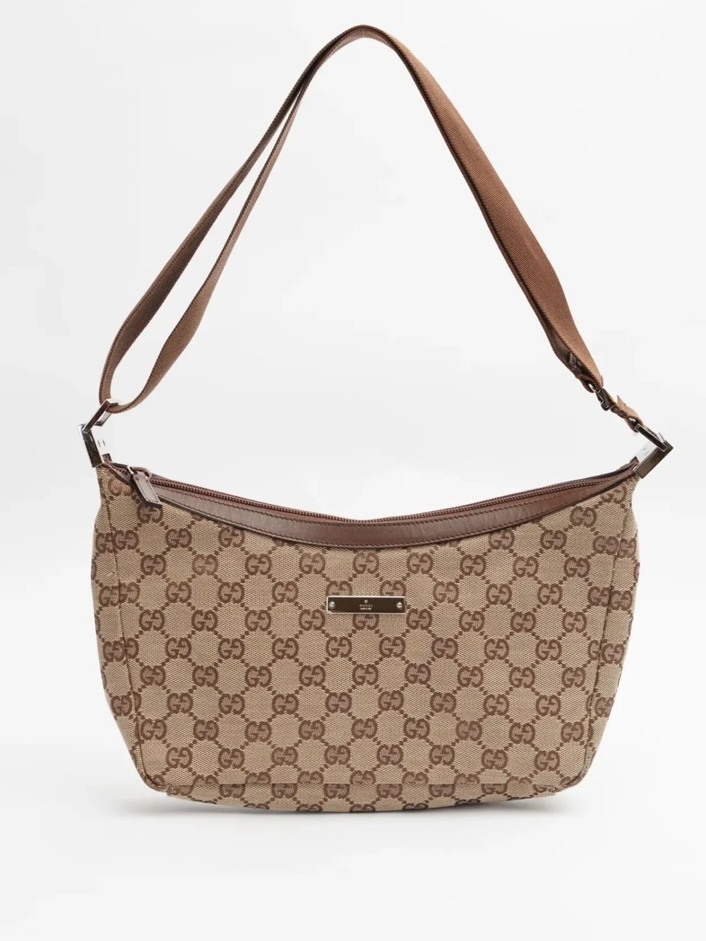 Gucci Brown GG Canvas Shoulder & Crossbody Bag- AMAZING CONDITION